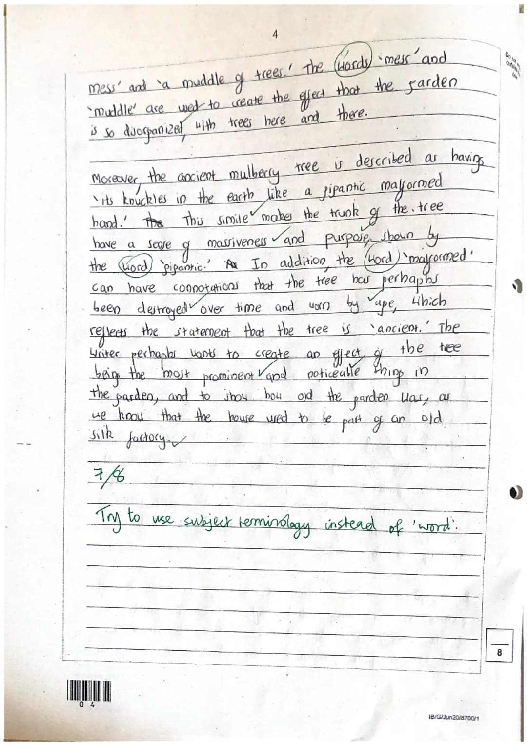 
<h2 id="englishlanguagepaper1modelanswers">English Language Paper 1 Model Answers</h2>
<p>Section A: Reading</p>
<p>Answer all questions in