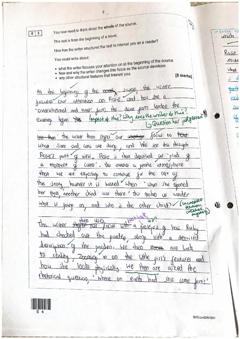 
<h2 id="englishlanguagepaper1modelanswers">English Language Paper 1 Model Answers</h2>
<p>Section A: Reading</p>
<p>Answer all questions in