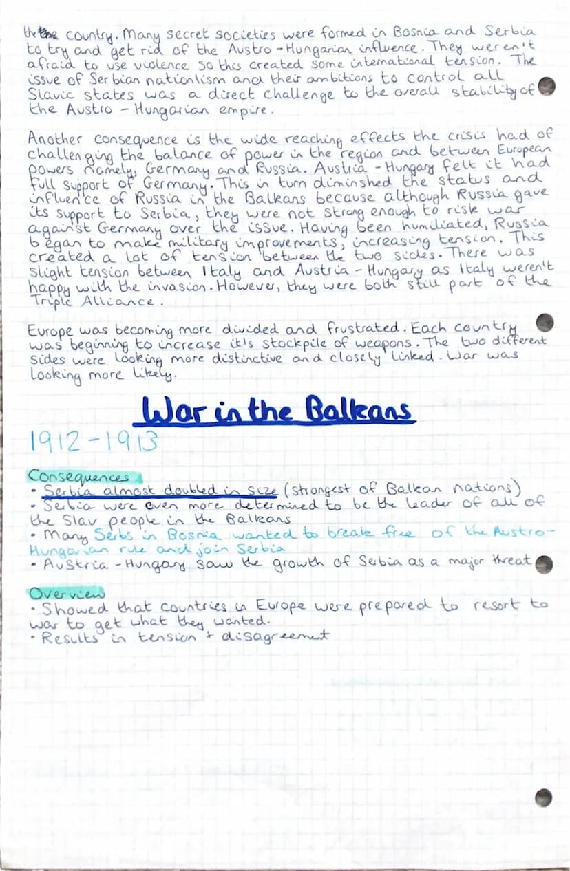 Balkans Crisis - 1908-9
Background
The Balkans are several small countries. For a long time, Turkey controller
these countries and they were