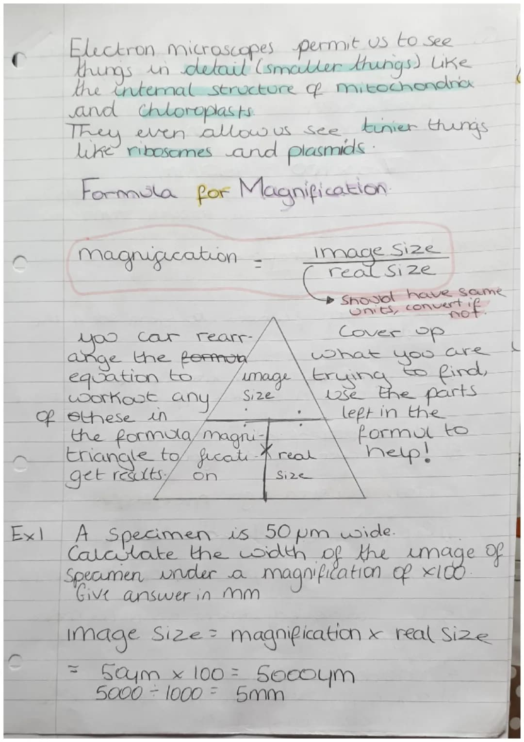 Organisms
Biology Revision
Cells
Can be either Prokaryotic.
Prokaryotes cells are
meaning they are
organism
Zor
or Eukaryotic.
Small and sim