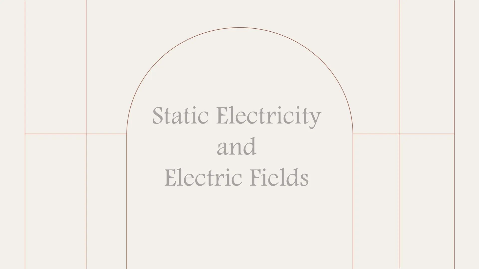 Static Electricity
and
Electric Fields Two insulating materials (which have charges that
aren't free to move) are rubbed together causing
ch