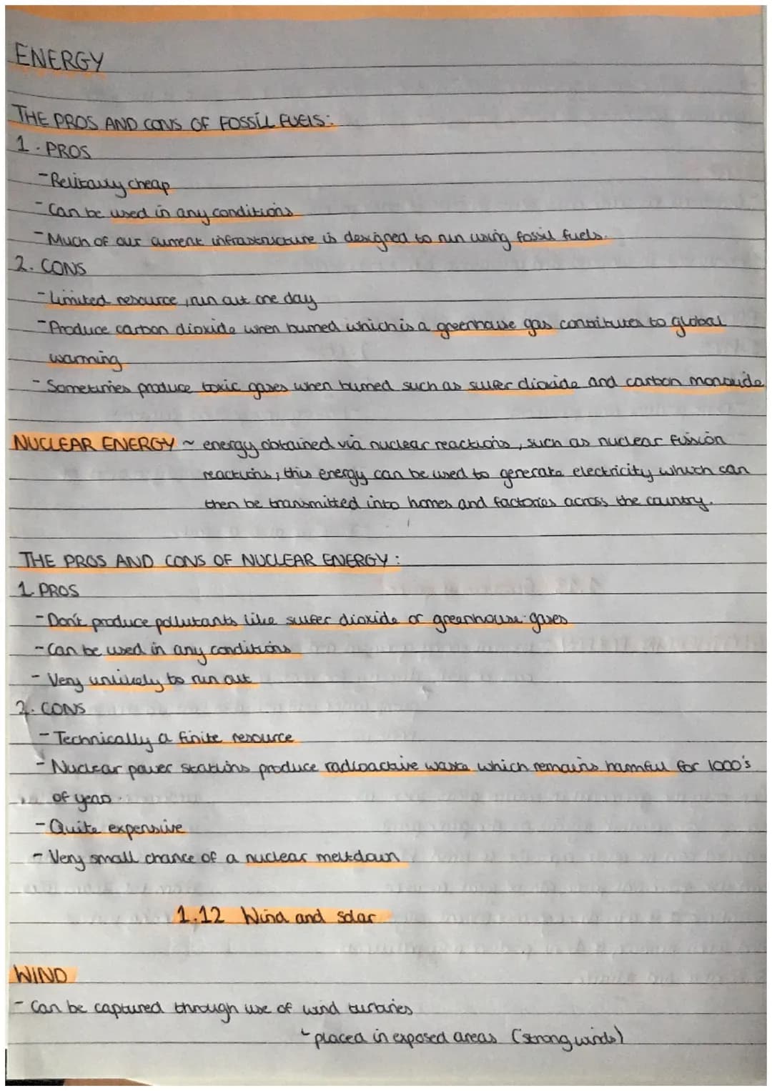 ENERGY
1.1 Energy
systems
Energy is never created or destroyed and is only ever transferred between different forms and
Objects.
Scones and
