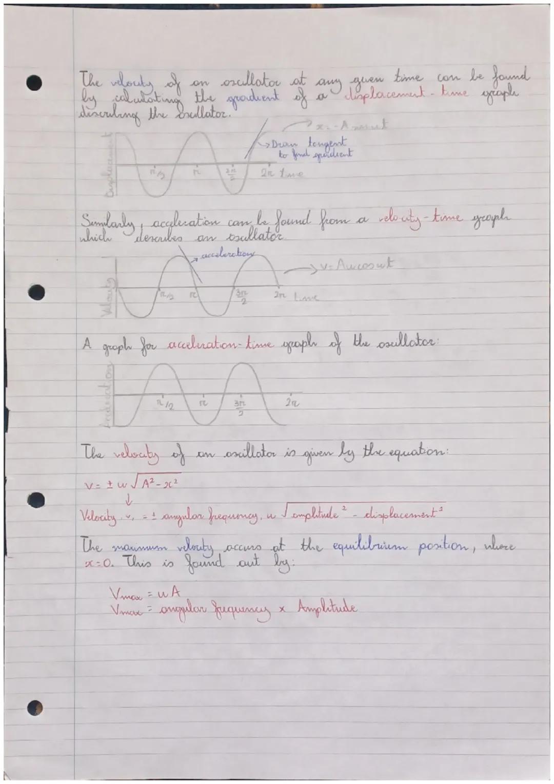 Simple Harmonic Motion
SHM is a
type of collation, where the acceleration of the
exallator is directly proportional to the displacement from