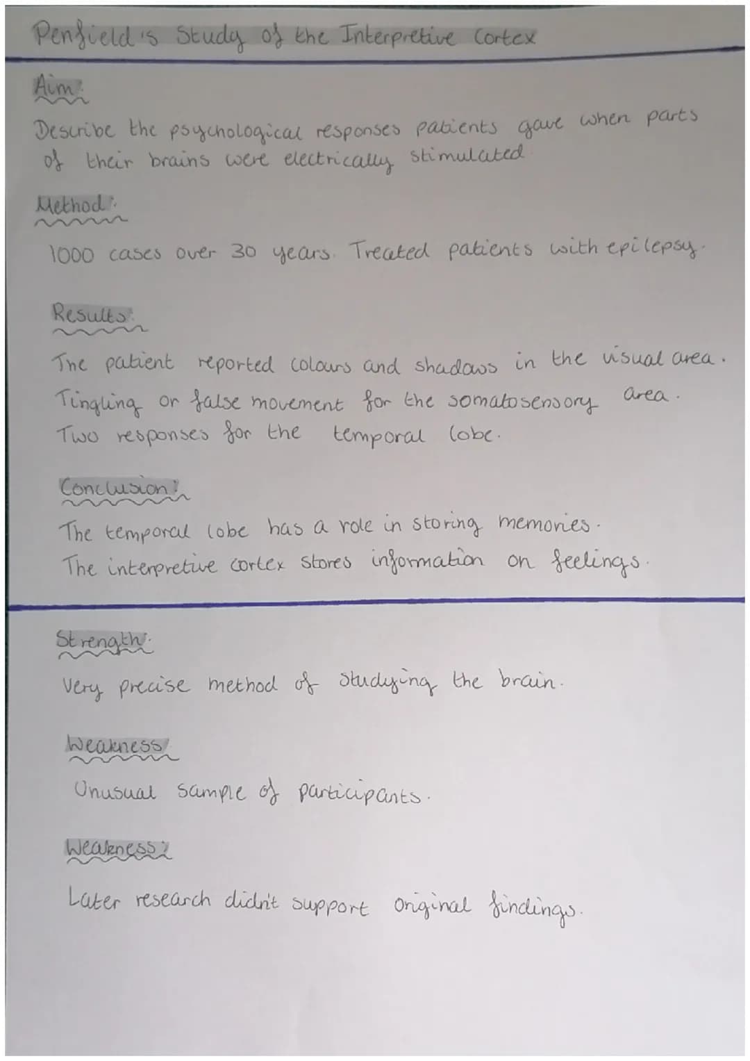 Paper 2
Social Influence
Language, Thought
and Communication
Brain + Neuropsychology
Psychological Problems
Unnamed Studies Asch's Study (co