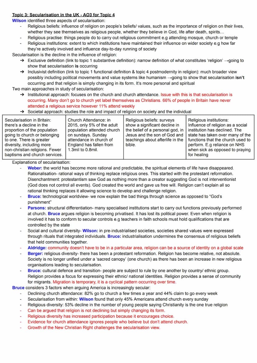 
<p>Religion has been defined in various ways by different scholars. One definition, provided by Weber, describes religion as a belief in a 
