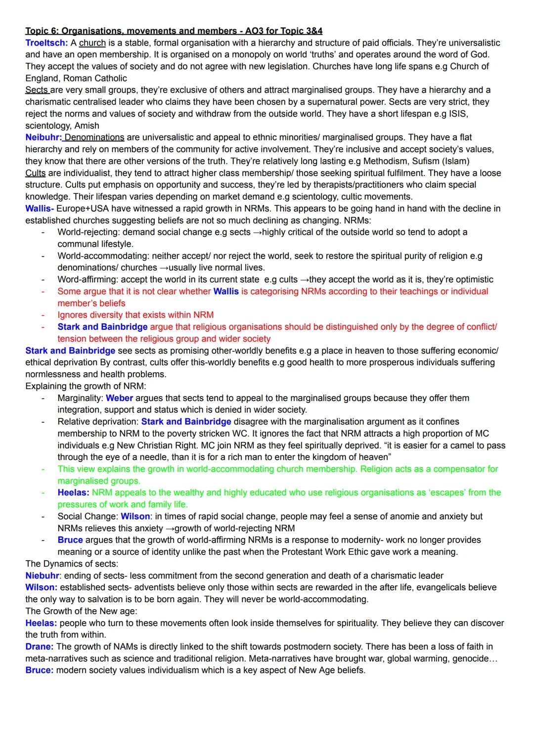 
<p>Religion has been defined in various ways by different scholars. One definition, provided by Weber, describes religion as a belief in a 