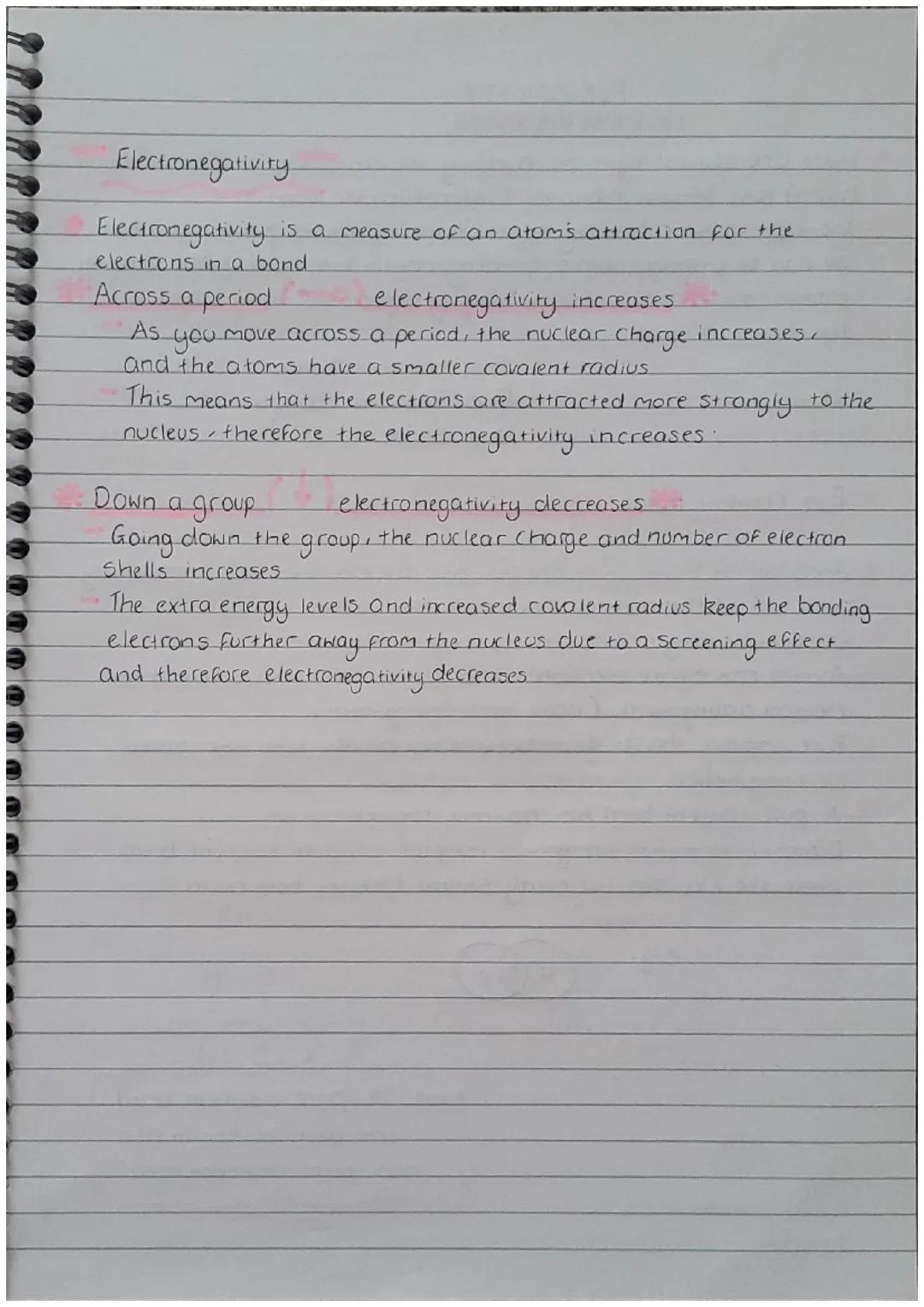 # PERIODICITY
TRENDS

Covalent Radius

The covalent radius of an atom is half the distance between the
nuclei of two of its covalently bonde