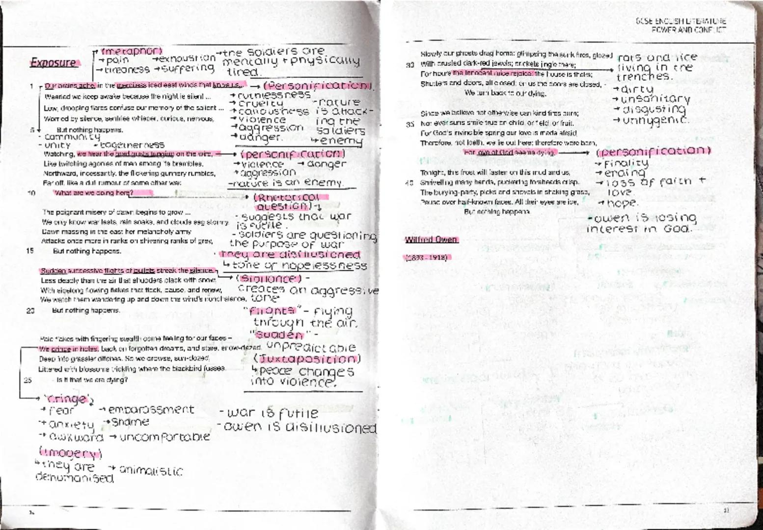 --- OCR Start ---
GCSE ENGLISH LITERATURE
POWER AND CONFLICT
London
1
- lack of vunerability/-
fragility.
I wander through each chartered st