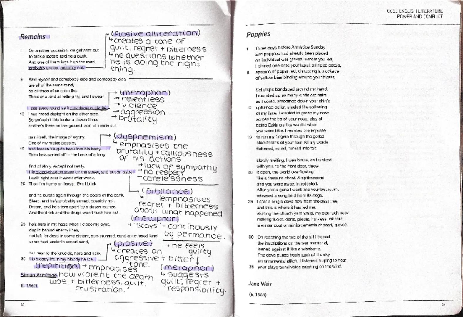 --- OCR Start ---
GCSE ENGLISH LITERATURE
POWER AND CONFLICT
London
1
- lack of vunerability/-
fragility.
I wander through each chartered st