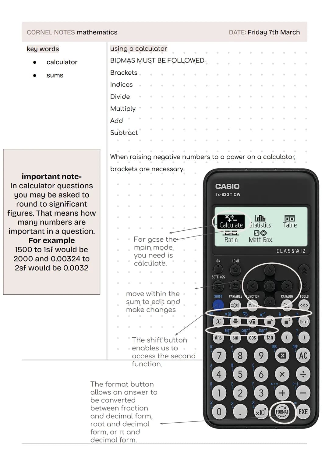 # mathematics

higher gcse
edexcel CORNEL NOTES- mathematics
DATE: Friday 7th March
key words
* alternate
* corresponding
* transverse
* par
