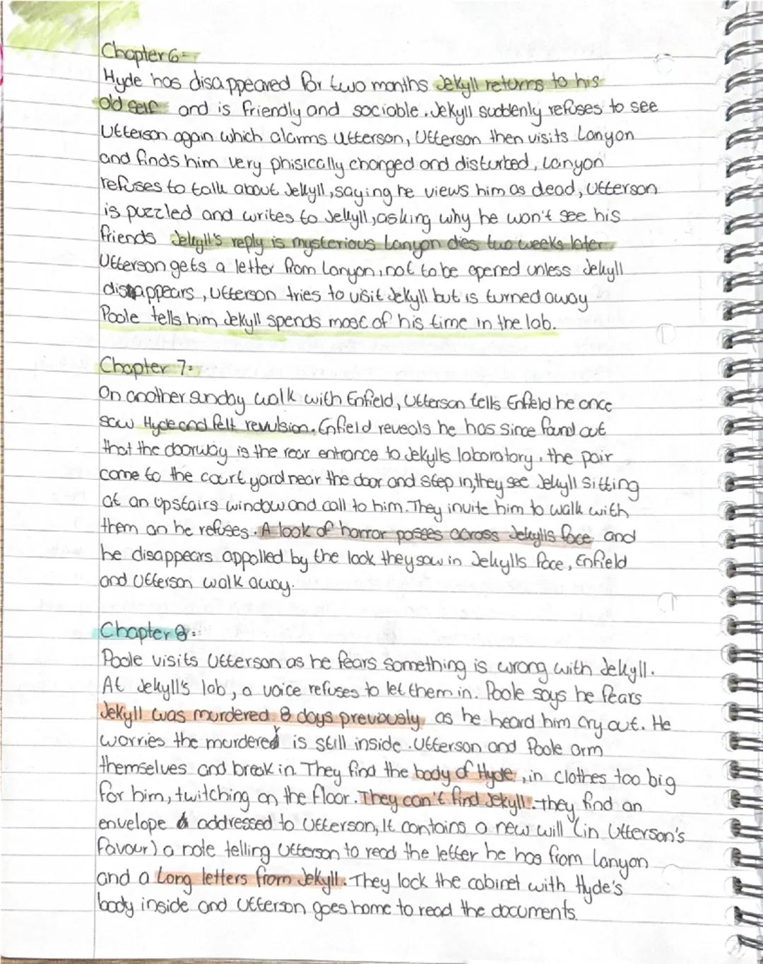Jekyll and Hyde Plot

# Summary

Chapter 1

Utterson is taking his Sunday walk with friend Enfield
in a we well-kept street they stumble upo