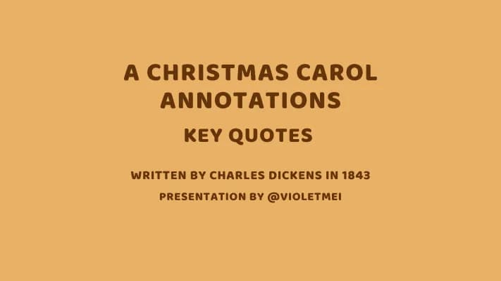 Know A Christmas Carol Annotations thumbnail