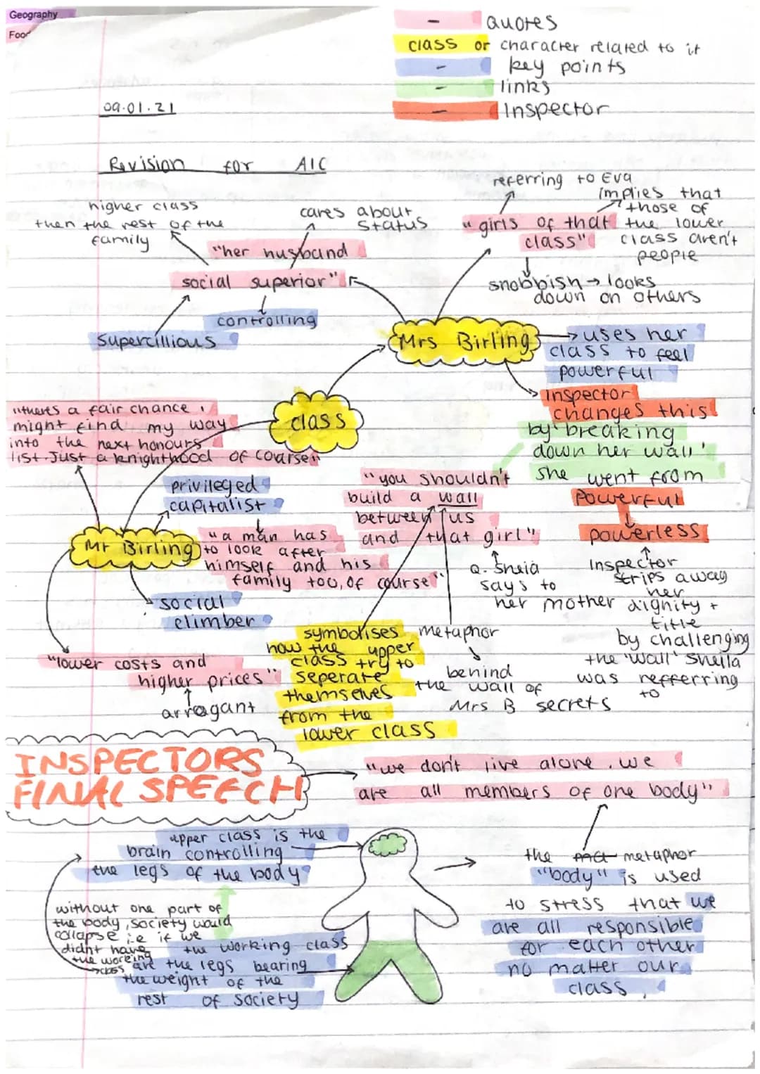 Geography
Foor
09.01.21
Revision
higher class
then the rest
family
of the
for
"itherts a fair chance.
might find my
huyound
social superior 