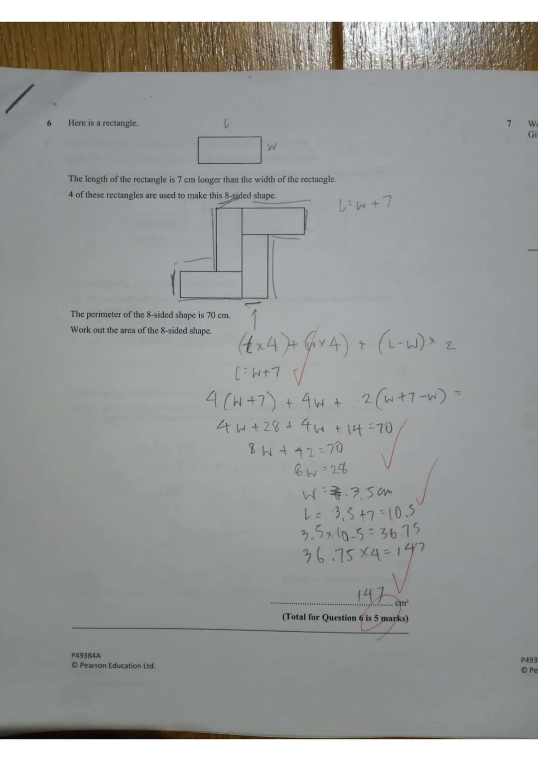 Write your name here
Surname
Pearson Edexcel
Centre Number
Level 1/Level 2 GCSE (9-1)
Mathematics
Paper 3 (Calculator)
Other names
Candidate