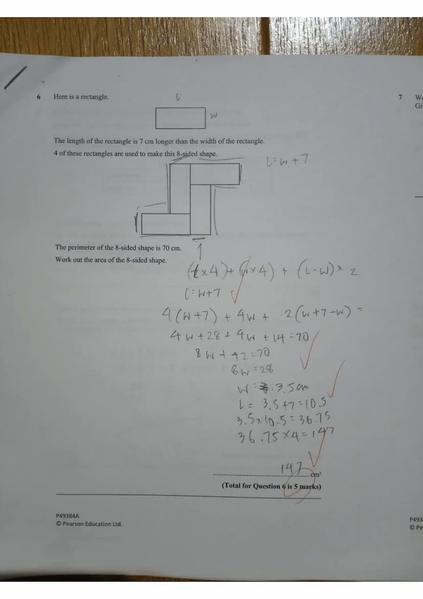 Write your name here
Surname
Pearson Edexcel
Centre Number
Level 1/Level 2 GCSE (9-1)
Mathematics
Paper 3 (Calculator)
Other names
Candidate