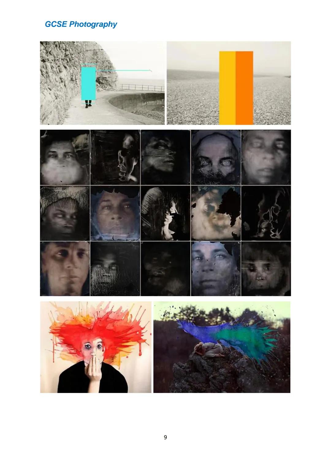 # GCSE Photography

# GCSE Photography Guide

1 GCSE Photography
Mark Scheme and Checklist
AO1 Contextual
Understanding
Develop ideas
showin