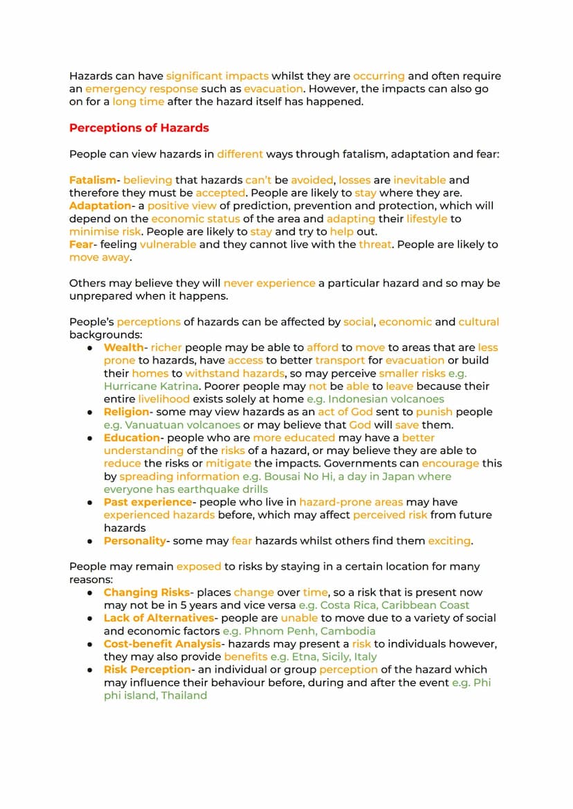 Hazards Revision
Natural Hazards. Plate Tectonics Types of Plate Margin Volcanic
Hazards Volcanic Hazards - Impacts and Responses Seismic Ha