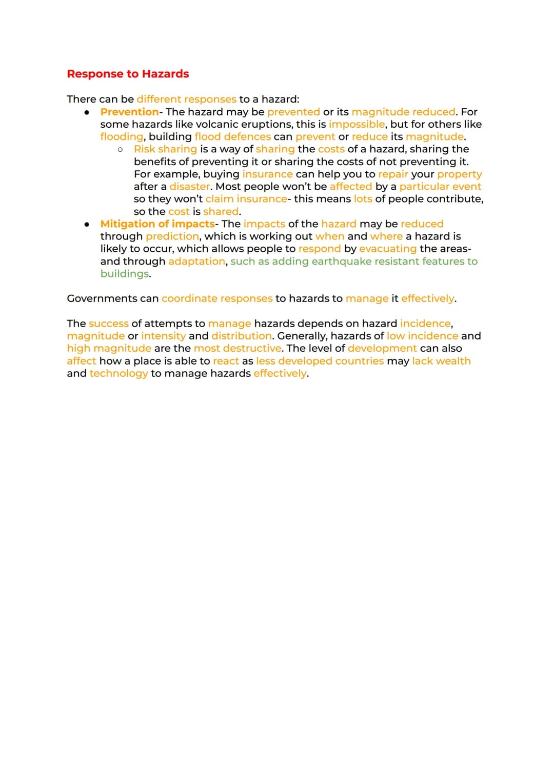 Hazards Revision
Natural Hazards. Plate Tectonics Types of Plate Margin Volcanic
Hazards Volcanic Hazards - Impacts and Responses Seismic Ha