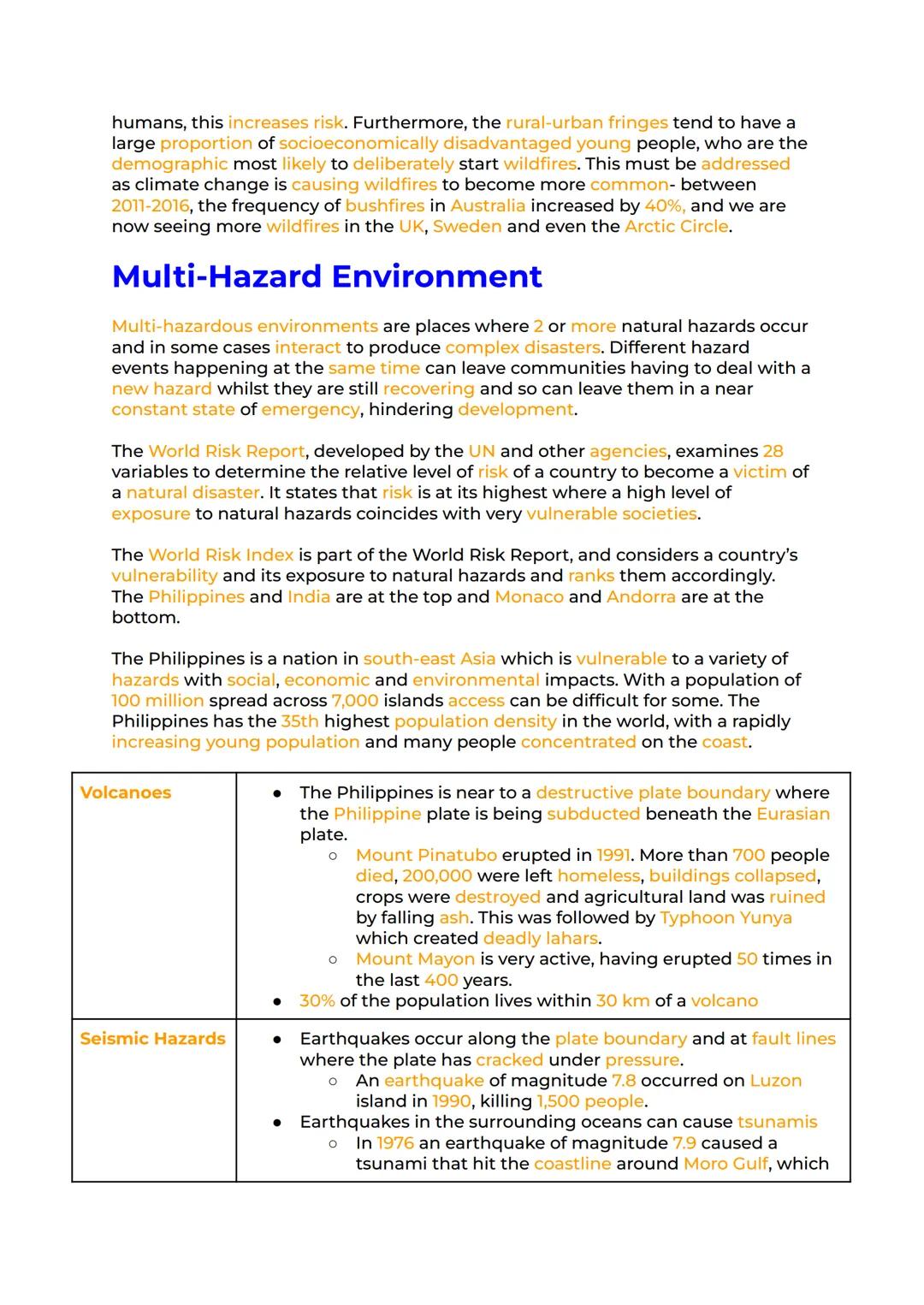 Hazards Revision
Natural Hazards. Plate Tectonics Types of Plate Margin Volcanic
Hazards Volcanic Hazards - Impacts and Responses Seismic Ha