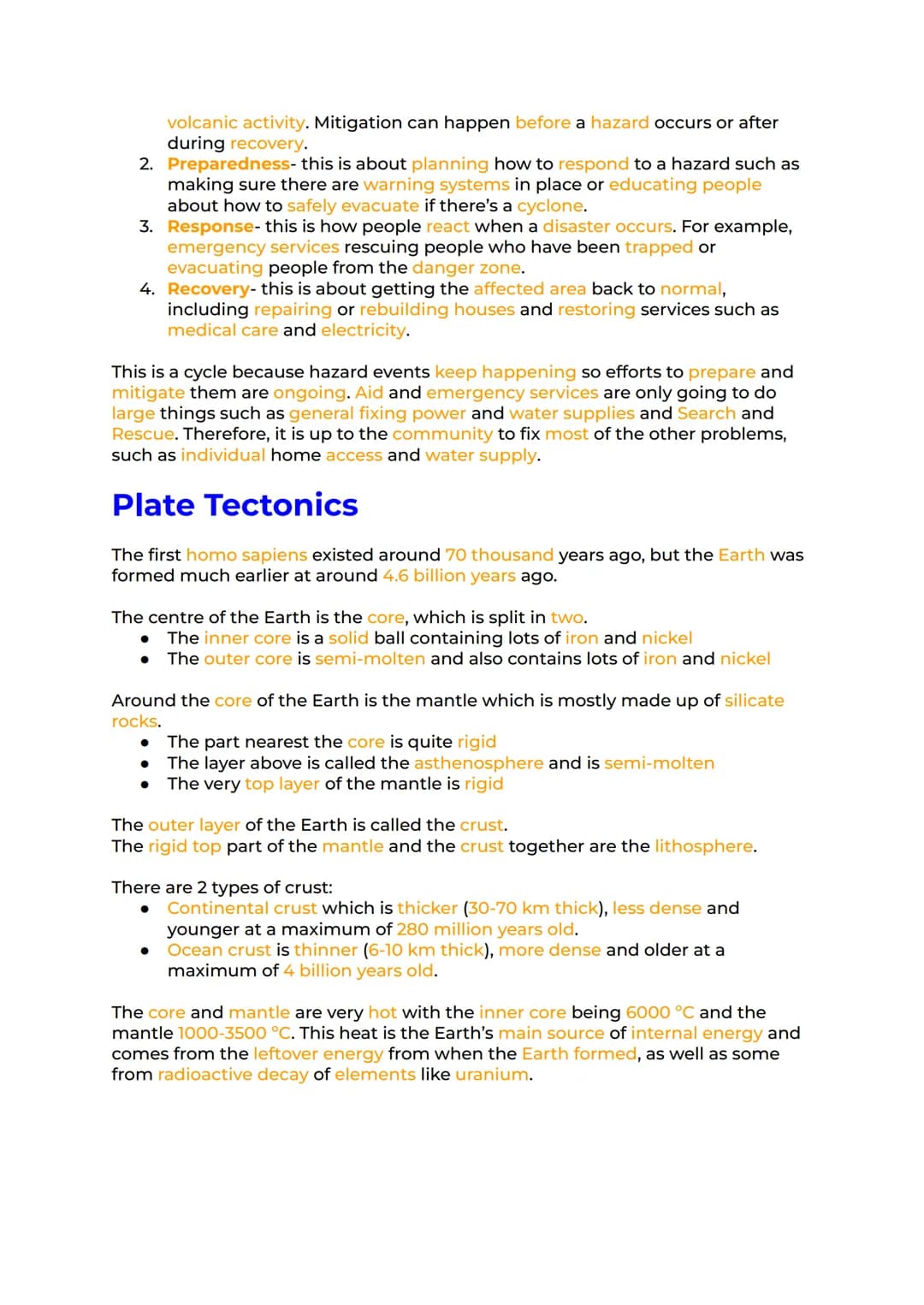 Hazards Revision
Natural Hazards. Plate Tectonics Types of Plate Margin Volcanic
Hazards Volcanic Hazards - Impacts and Responses Seismic Ha