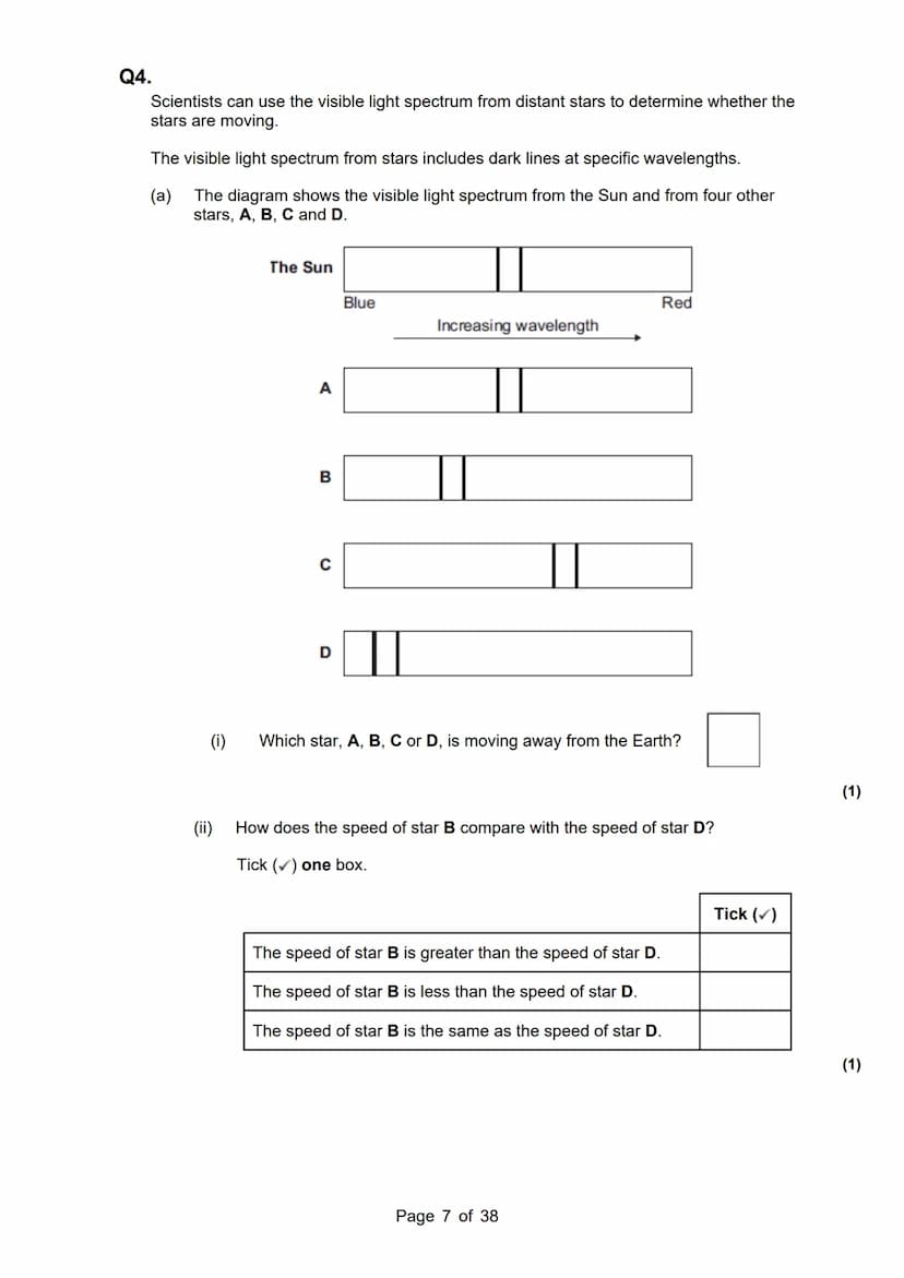 revise
with
harry
AQA Physics
Topic 8: Space & other
Separate Science only.
Master Booklet
Answer the questions that are given to you, and y