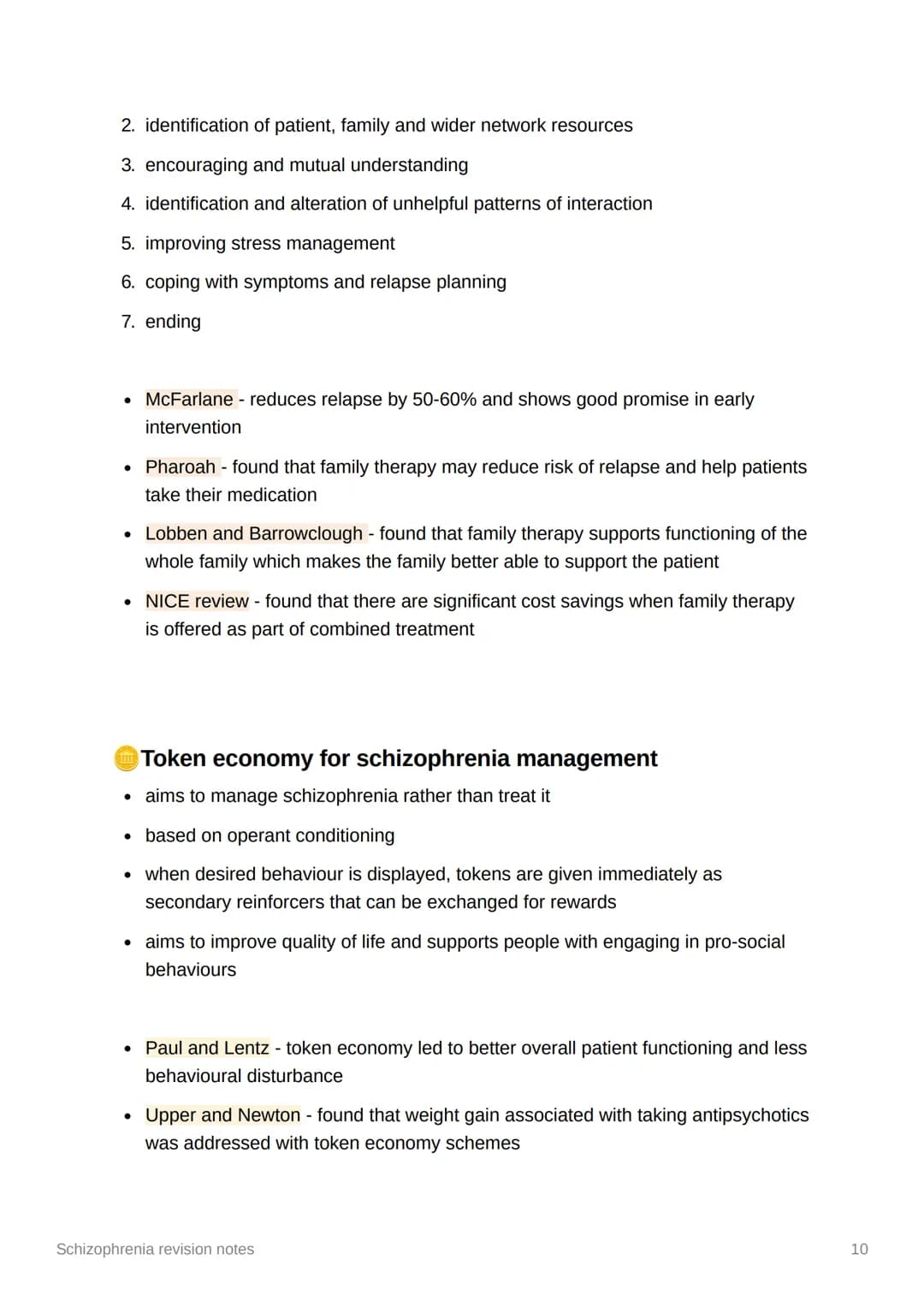 Schizophrenia revision notes
Diagnosis and Classification
• classification - the process of organising symptoms into categories based on
whi