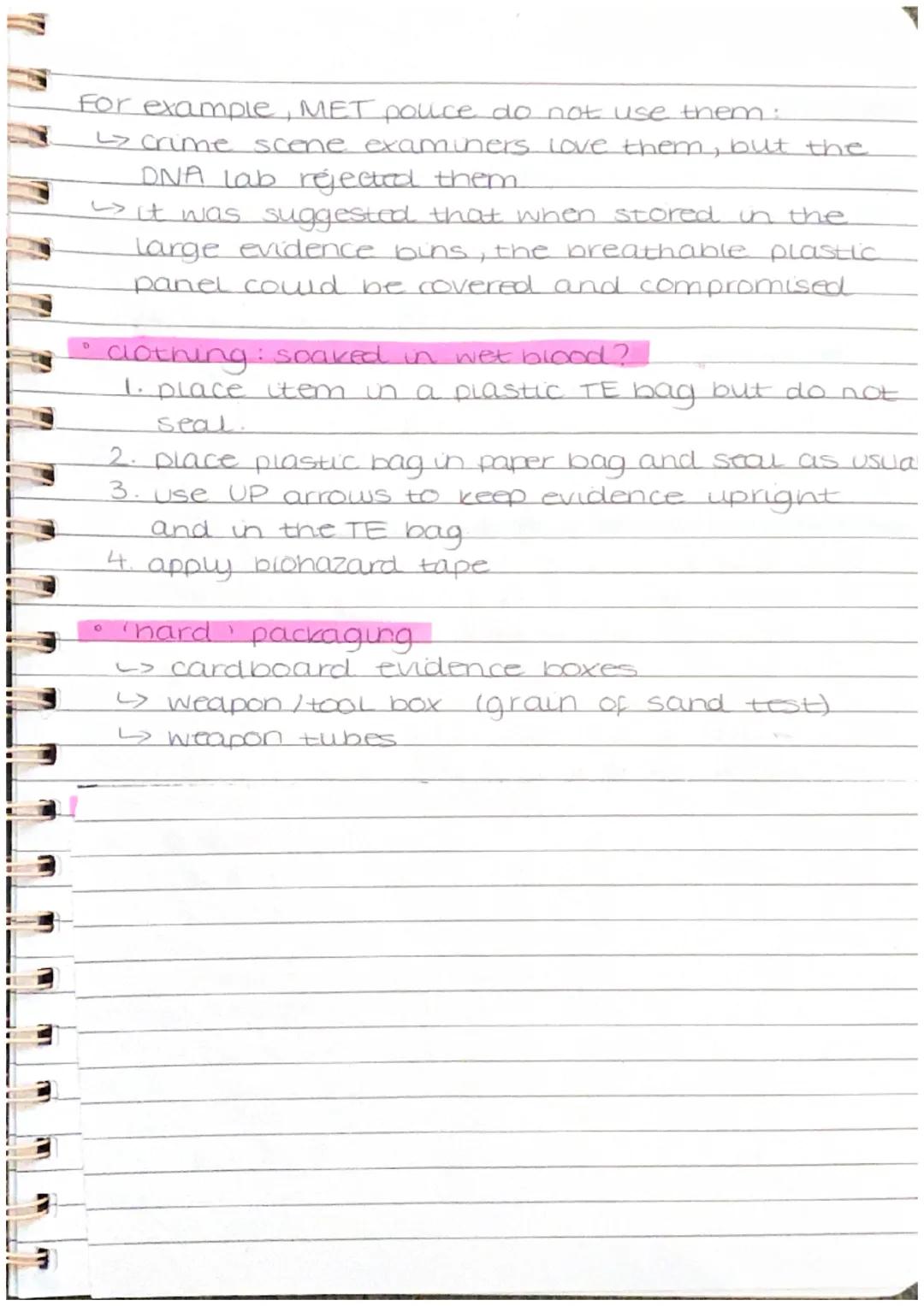 Evidence Recovery.
• key concept integrity
> handling and packaging an exhibit in such a
way, as to demonstrate that nothing has been:
O
add