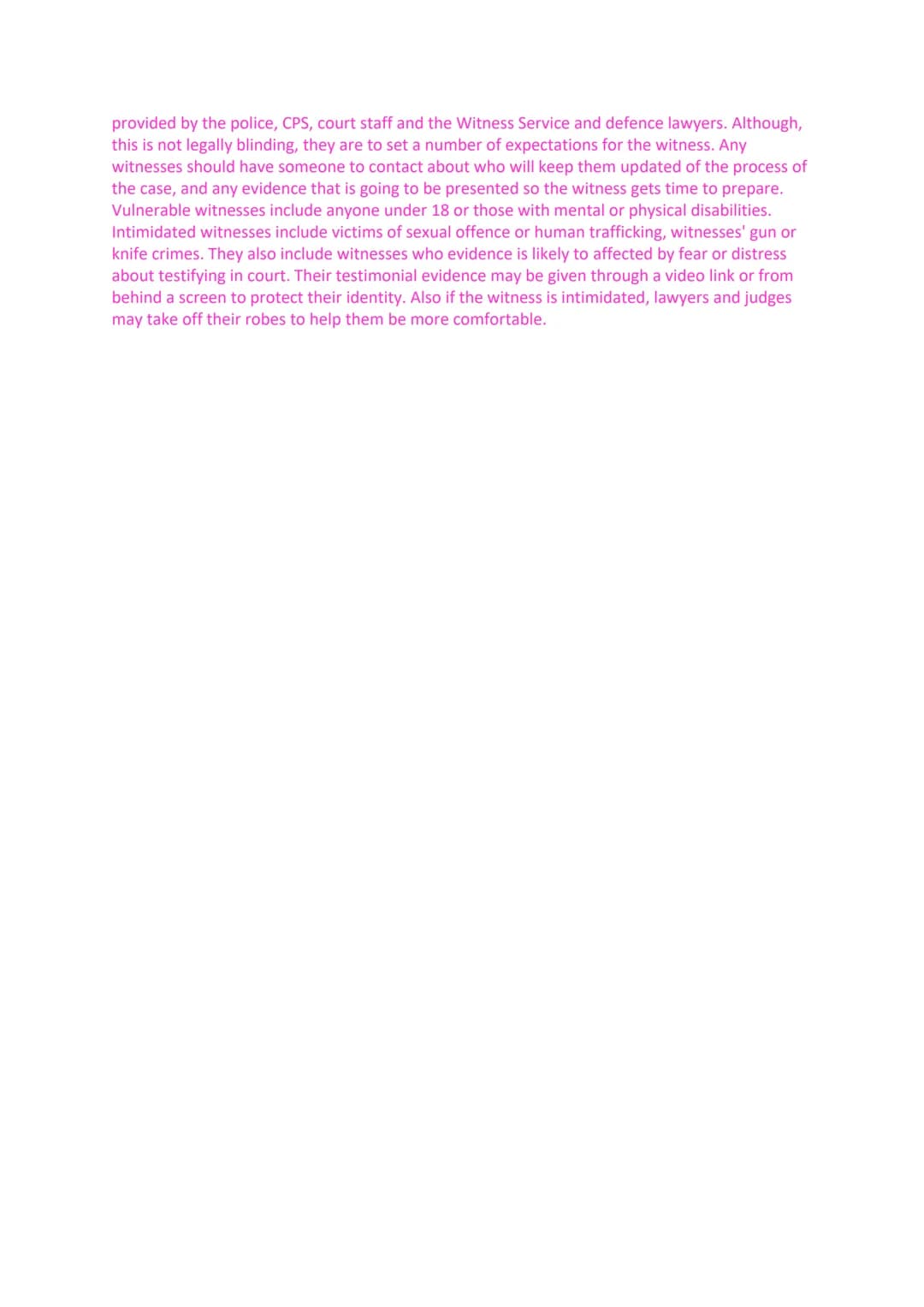 
<p>The <strong>Rights of Suspects</strong><br />
According to the Police and Criminal Evidence Act 1984, after an arrest, police officers a