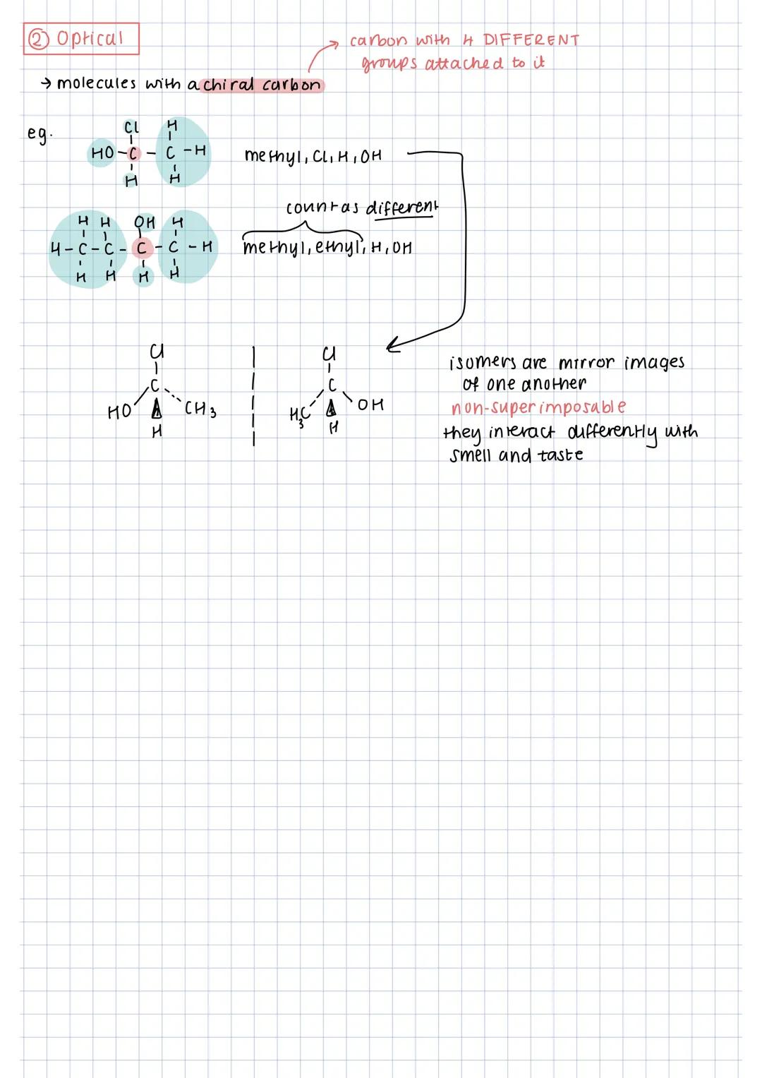 Structural → same molecular formulae, different structural formulae.
Chain
ㅅ
Y
1 Geometric
H₂C
M²
OH
trans but-2-ene
H3C
H
not used as often