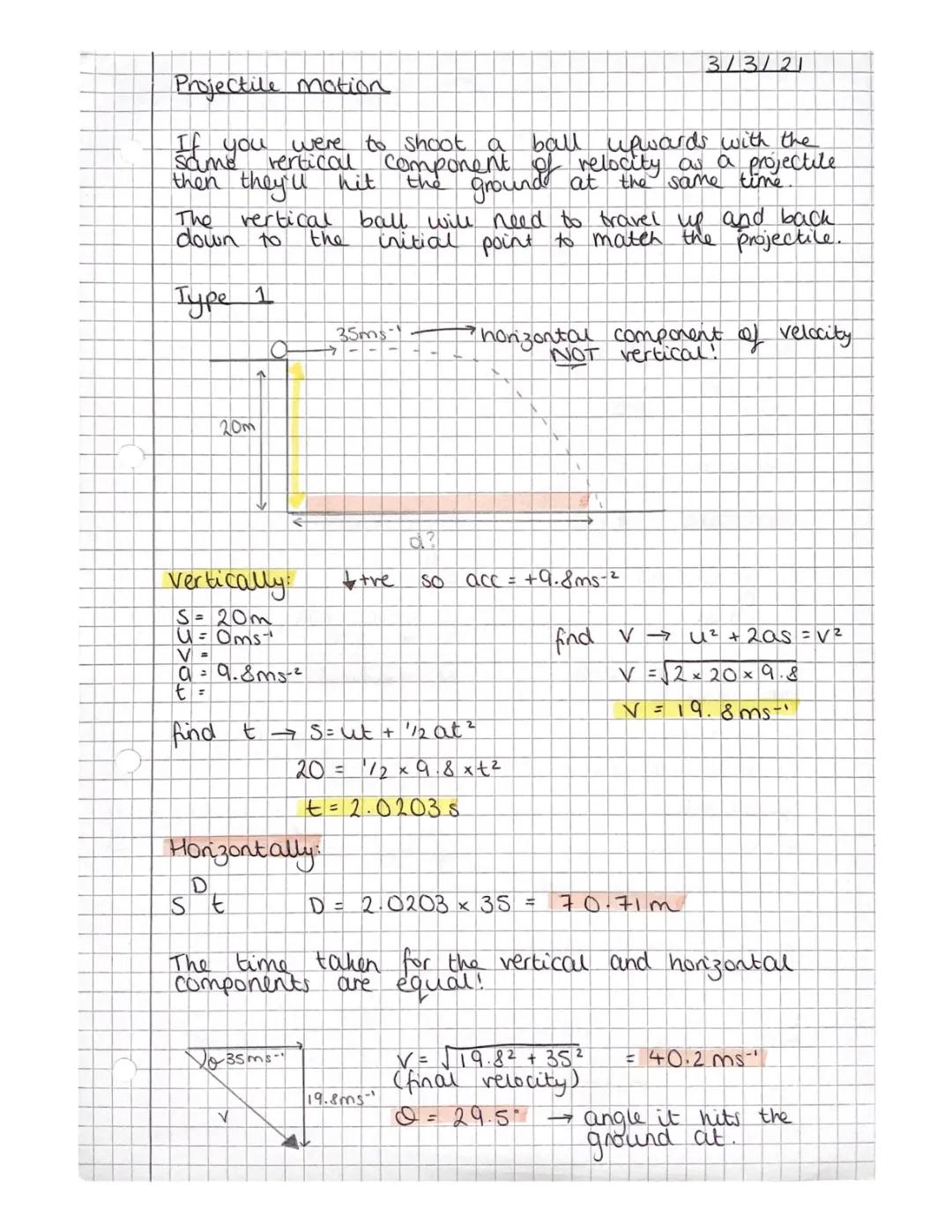 Fun with Projectile Motion: Easy Physics and Maths for Kids!