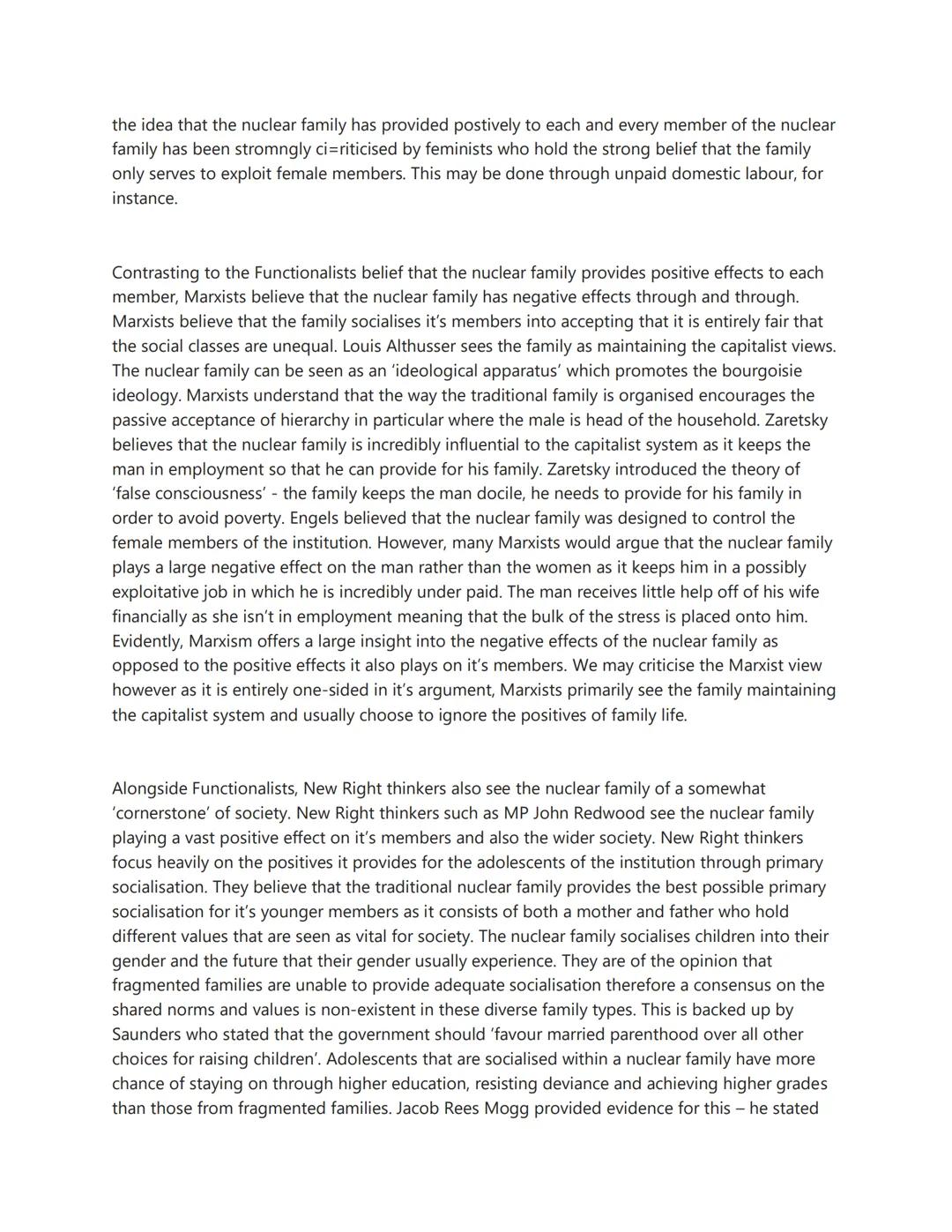 Discuss the view that the nuclear family can have a positive effect on its members. [30]

Within the UK, the nuclear family (also known as t