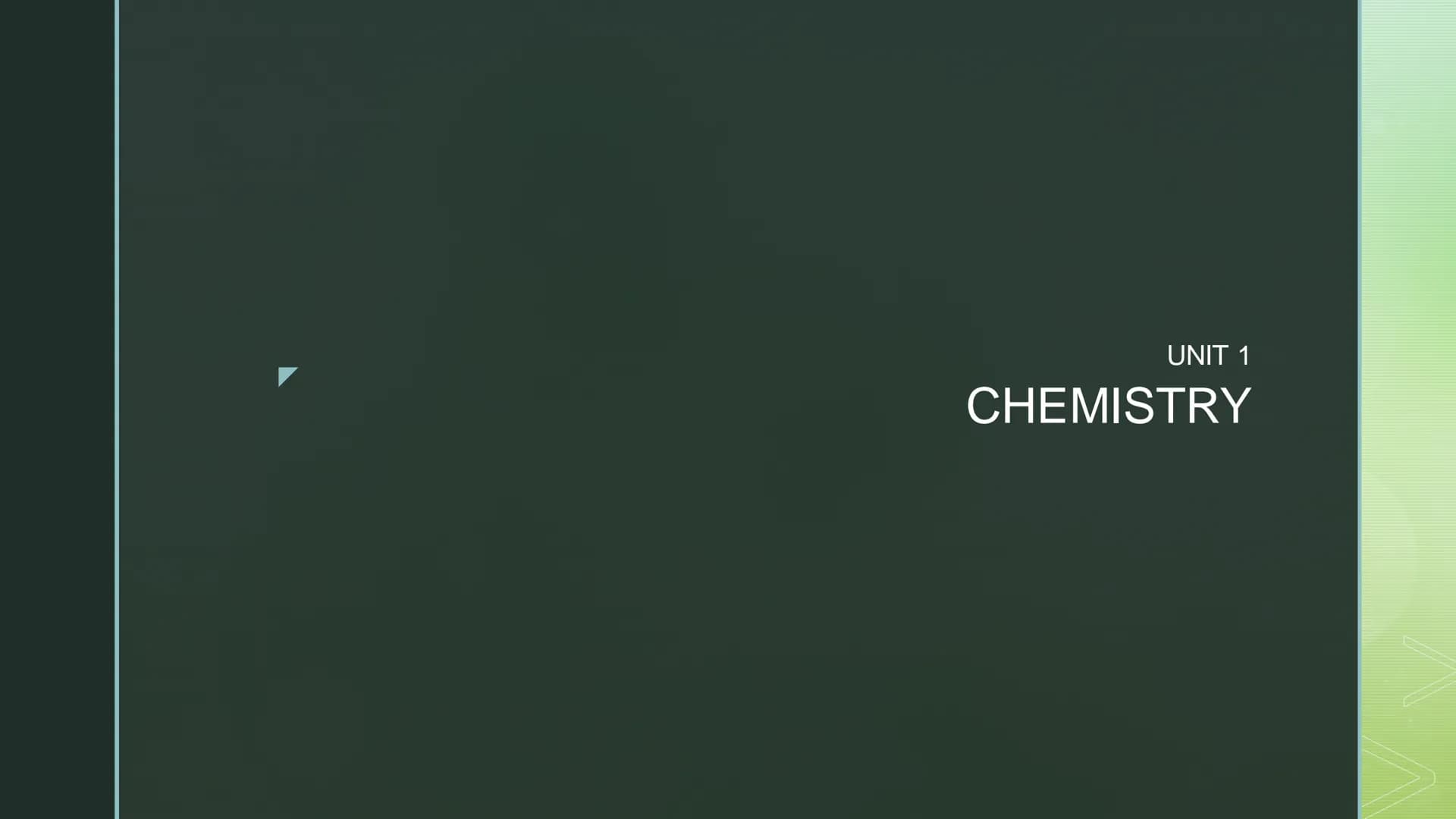 # UNIT 1

Applied
Science # UNIT 1

CHEMISTRY ## Sub Shells

- S block = 2 elements
- P block = 6 elements
- D block = 10 elements
- F block