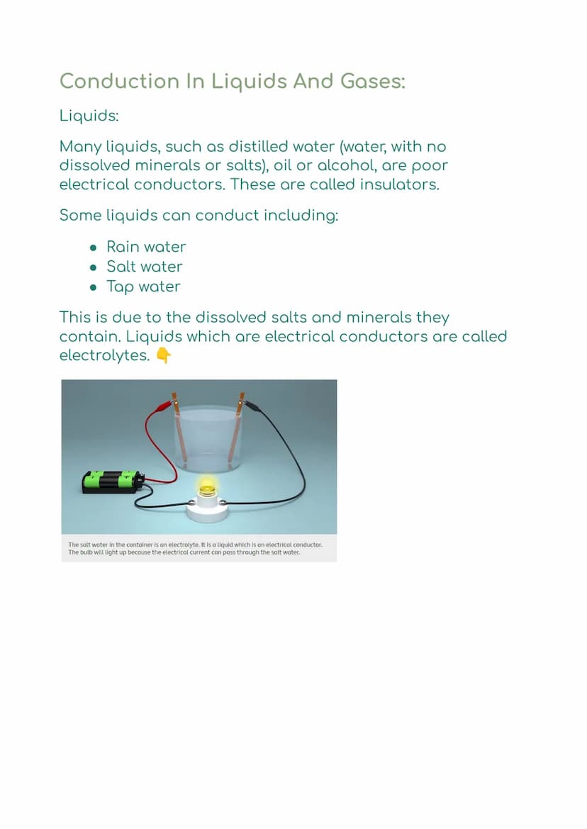 Conductors And Insulators:
Written By: Study.Life
Key Points:
• Conductors are materials which allow electrical
current to flow through them