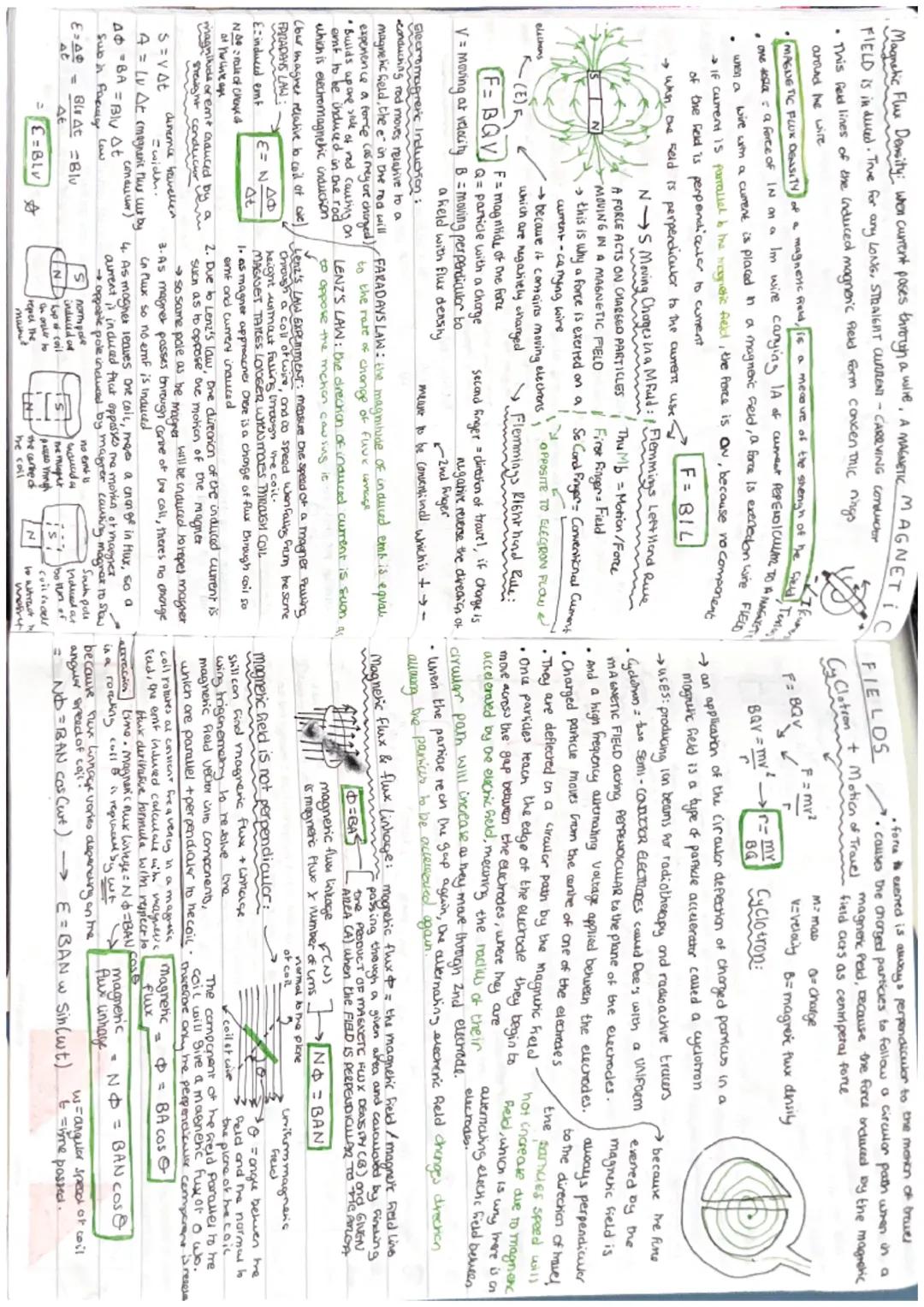 Magnetic Flux Density: when current poses through a wire, A MAGNETIC
FIELD is in duced. True for any LONG, STRAIGHT CURRENT-CARVING conducto