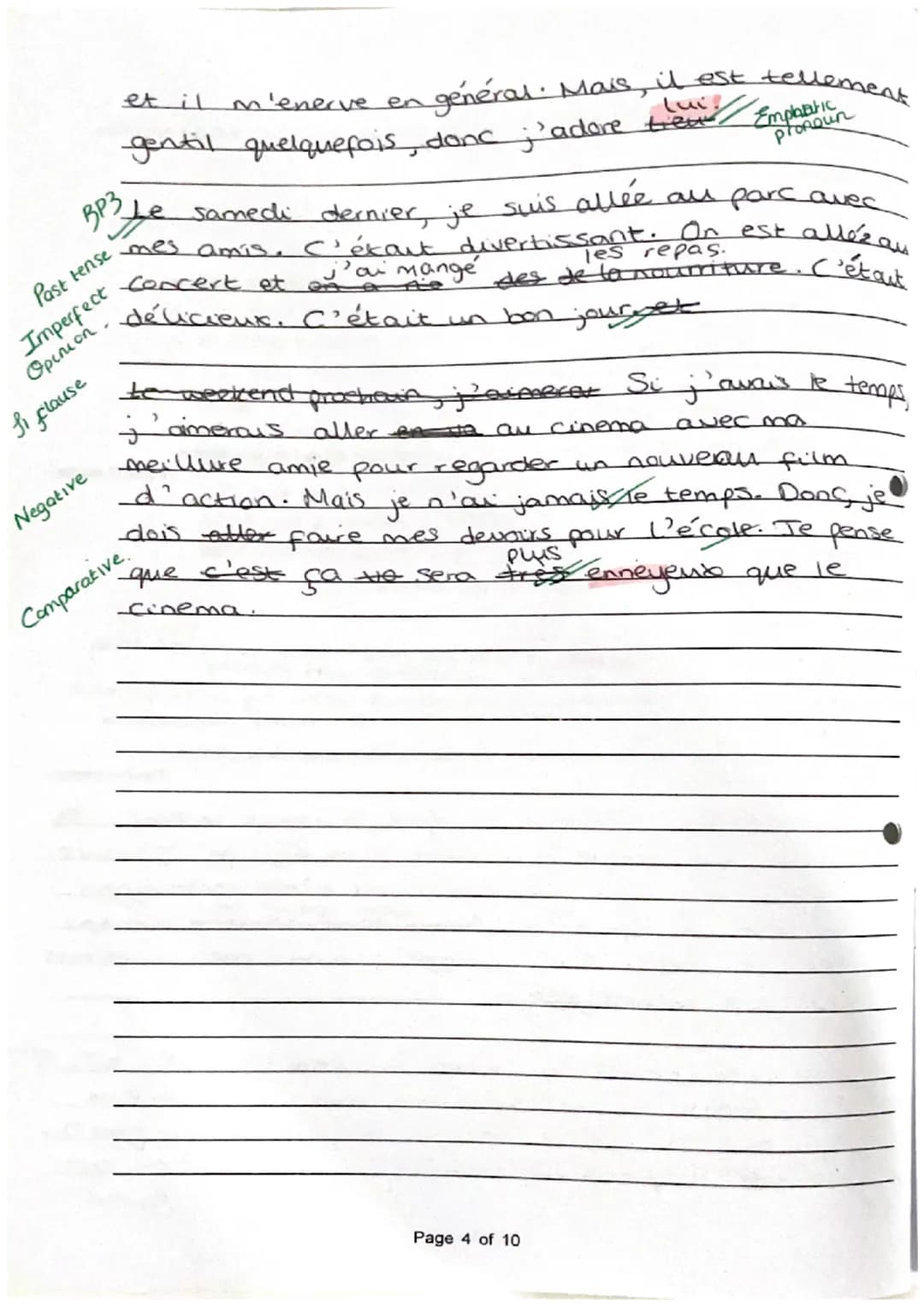 Pres.
tense
J.O.
Answer either Question 1.1 or Question 1.2. box You must not answer both of these questions
Gérondy
Reflexive
Either
Q1.1
V