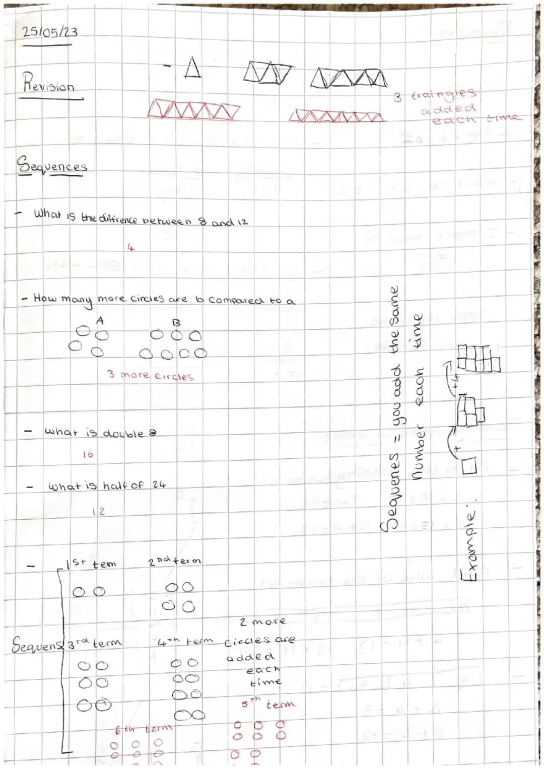 Comprehensive Maths Exam Revision Notes PDF Free Download - GCSE Algebra and Sequences
