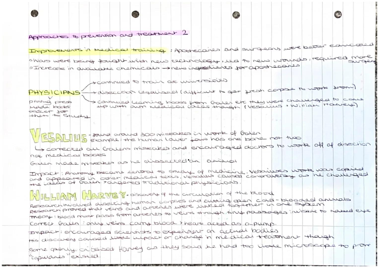 Ideas about cause of
disease and
illiess
ntinuity
скалда
@Miasma theory (more widespread)
Influence of the Church
ⒸSupernatural (charms to k