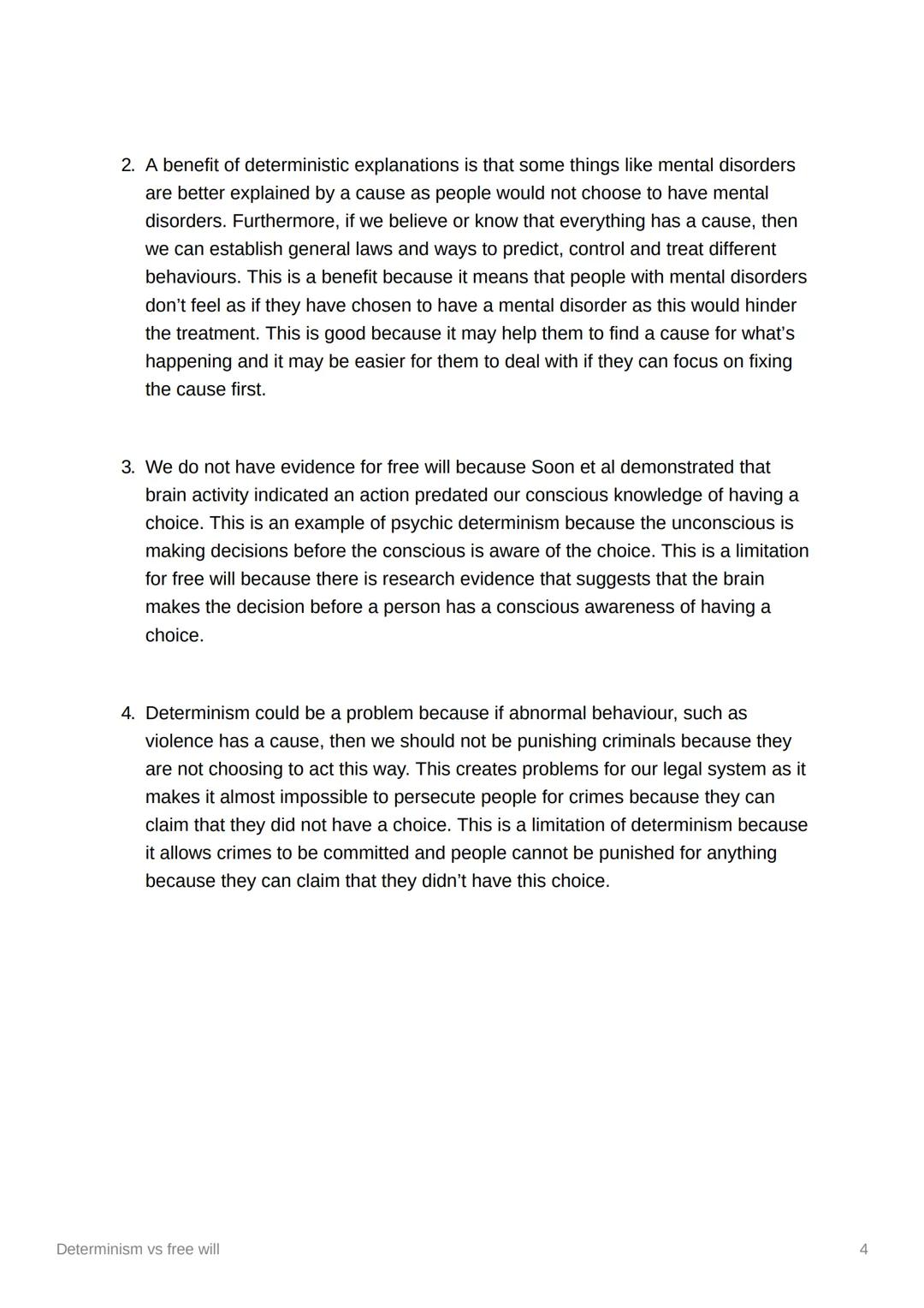 Determinism vs free will
1. A culture that prioritises the needs of the group over the needs of the individual
2. Germany
3. Gould
4. becaus