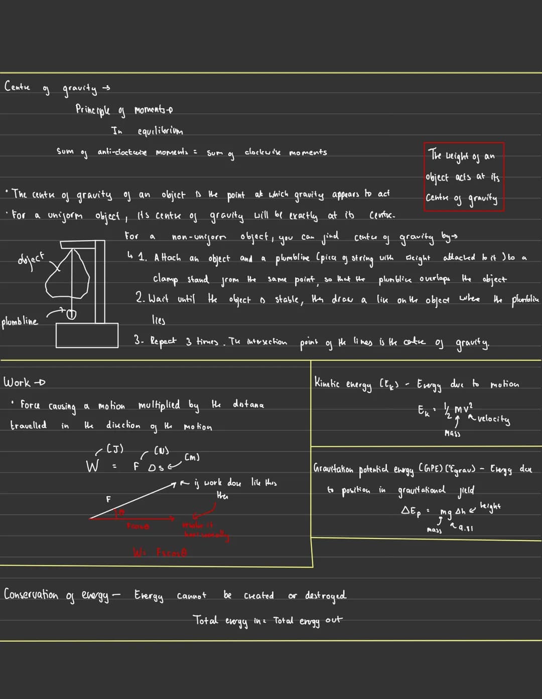 <h2 id="mechanics">Mechanics</h2>
<h3 id="suvatequations">SUVAT Equations</h3>
<p>The SUVAT equations are used to describe the motion of an 