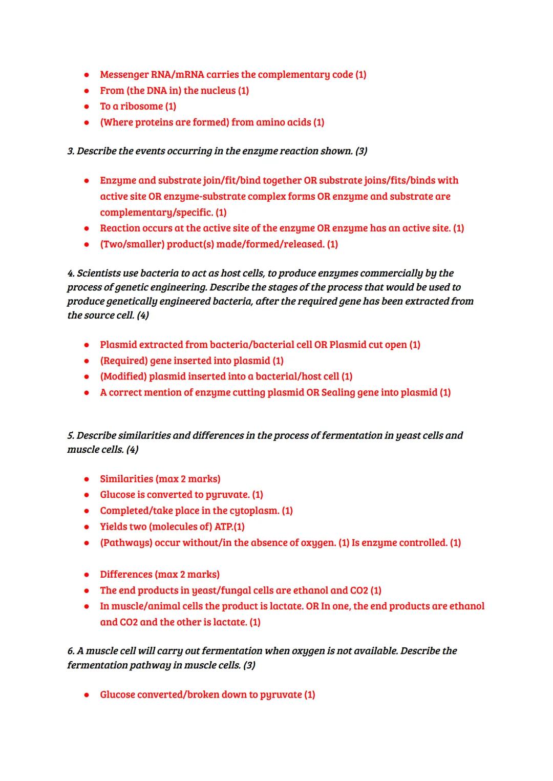 BIOLOGY
LIFE
CoHNO
Unit 1-Cell Biology
74 dr
National 5 Biology Questions and Answers (2023)
Extended Response Questions
EVOLUTION
1. Descri