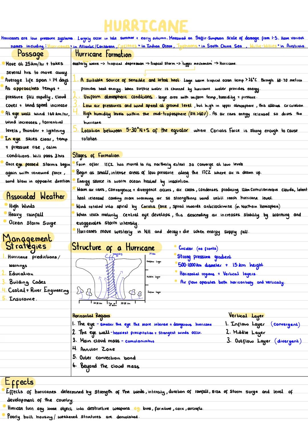 EL NIÑO + LA
What Happens
Warm ocean current flows
west to East across
Pacific with rising air
found at Coast of South
America. Causing chan