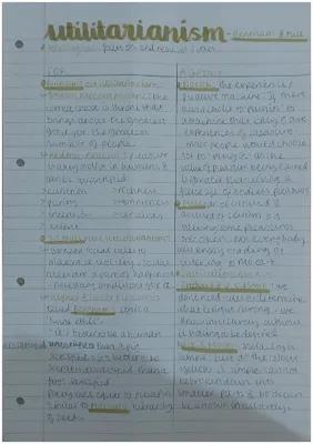 Know Utilitarianism Evaluation Table thumbnail