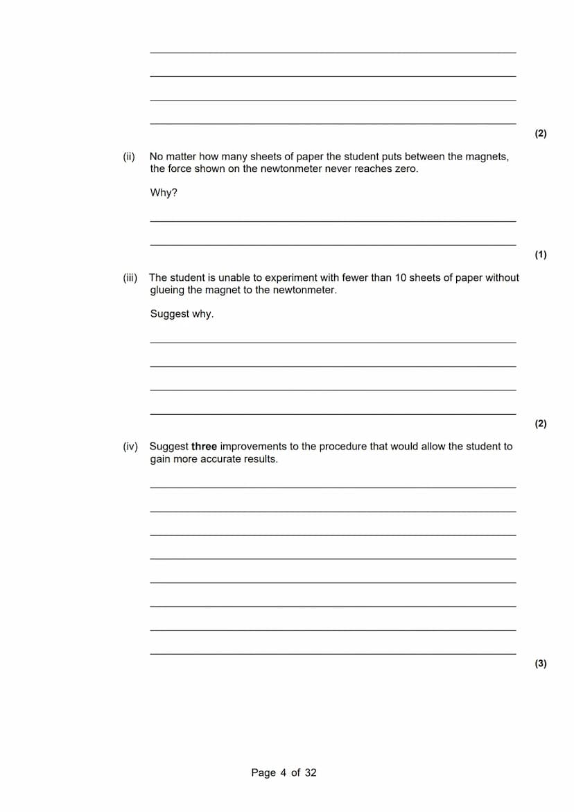 revise
with
harry
AQA Physics
Topic 7: Electromagnets
Master Booklet
Answer the questions that are given to you, and you
can use the mark sc