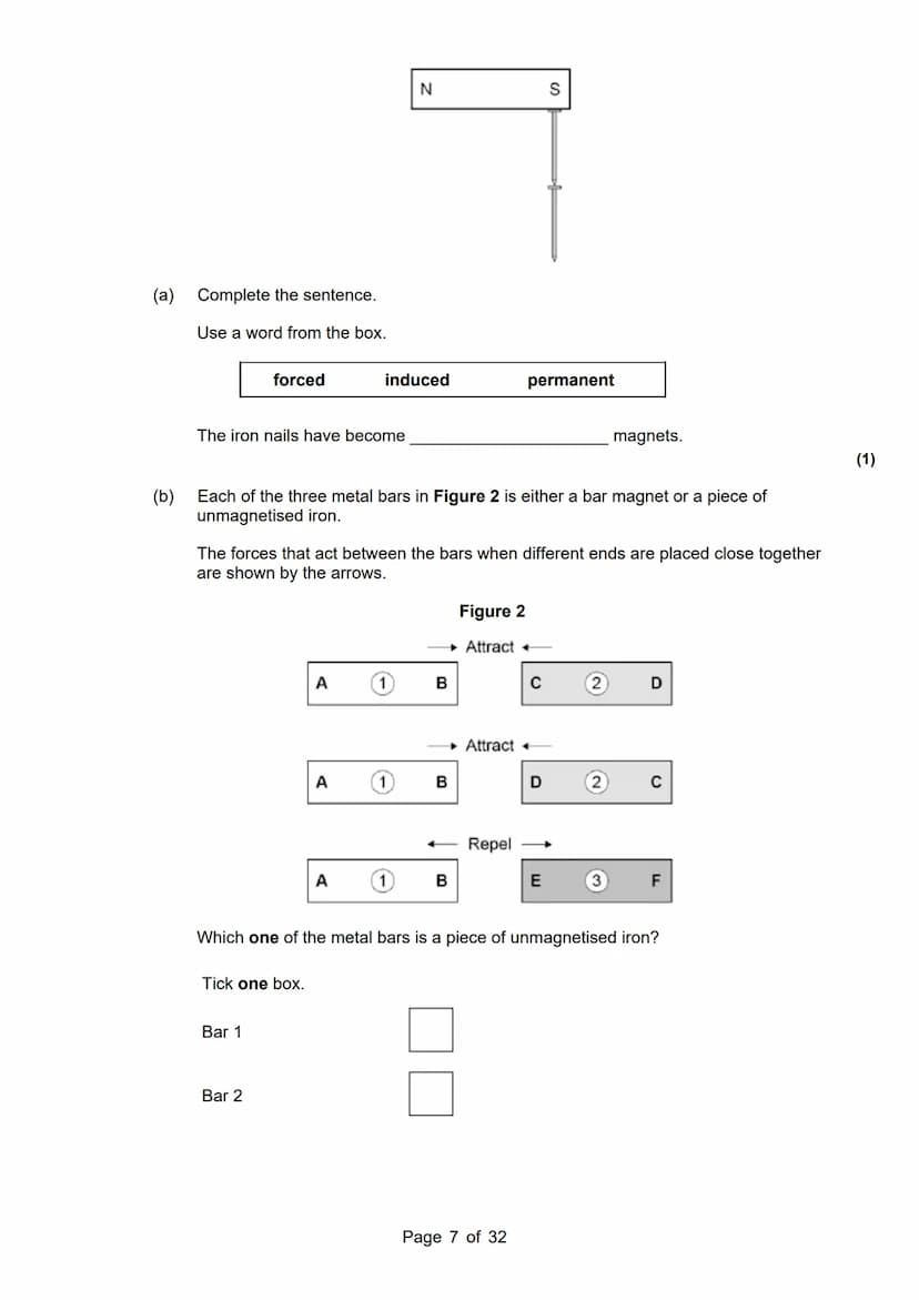 revise
with
harry
AQA Physics
Topic 7: Electromagnets
Master Booklet
Answer the questions that are given to you, and you
can use the mark sc