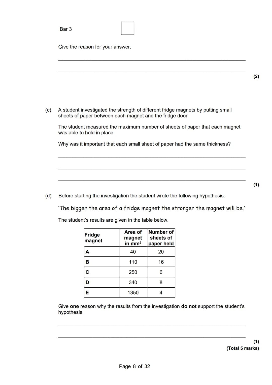 revise
with
harry
AQA Physics
Topic 7: Electromagnets
Master Booklet
Answer the questions that are given to you, and you
can use the mark sc