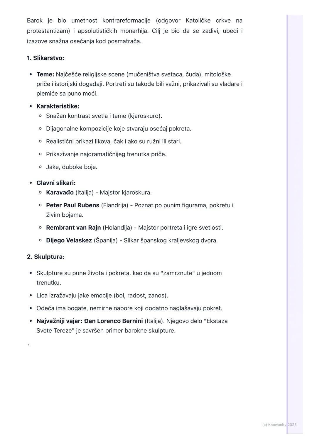 # Barok i Rokoko: drama i raskoš

Uvod u barok i rokoko

Barok i rokoko su dva važna umetnička pravca koja su se razvila posle
renesanse, ot