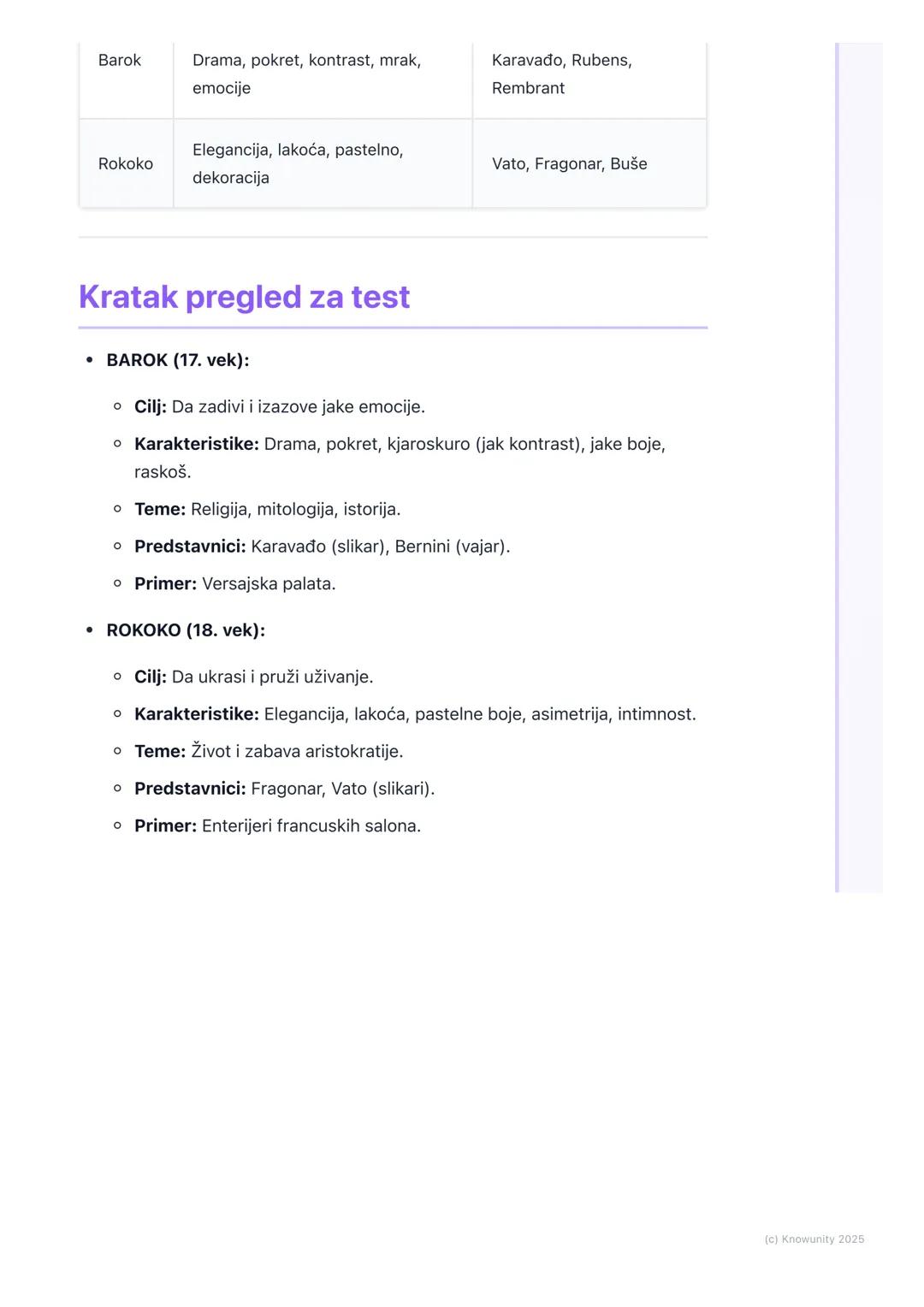 # Barok i Rokoko: drama i raskoš

Uvod u barok i rokoko

Barok i rokoko su dva važna umetnička pravca koja su se razvila posle
renesanse, ot