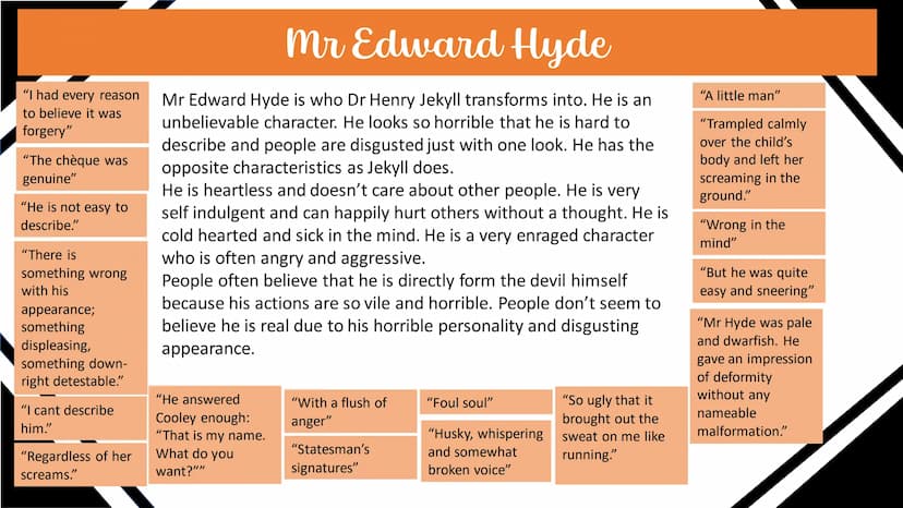 The Strange Case of Dr Jekyll
and Mr Hyde
Higher English About the
novel
A gothic novella written by
Scottish author Robert Louis
Stevenson,