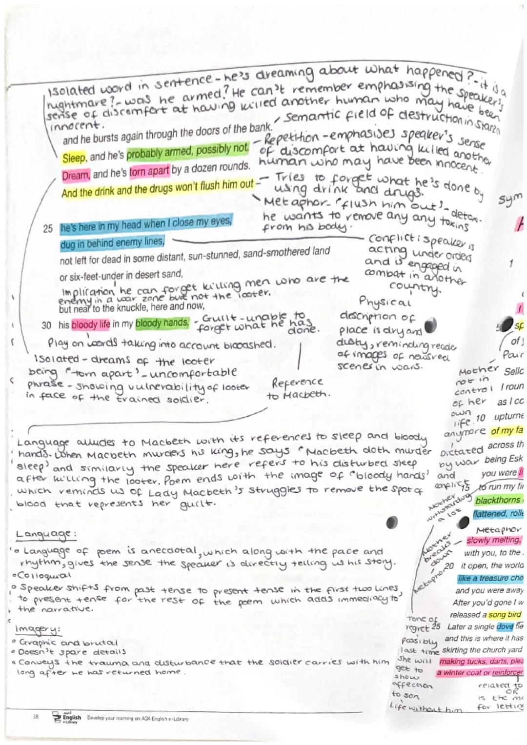 ing over the top in war

Reflection
flaw
morale
-Reflection
of his lack
of preparation
Chot hoiding it
> propery
the middle of action-abrupt