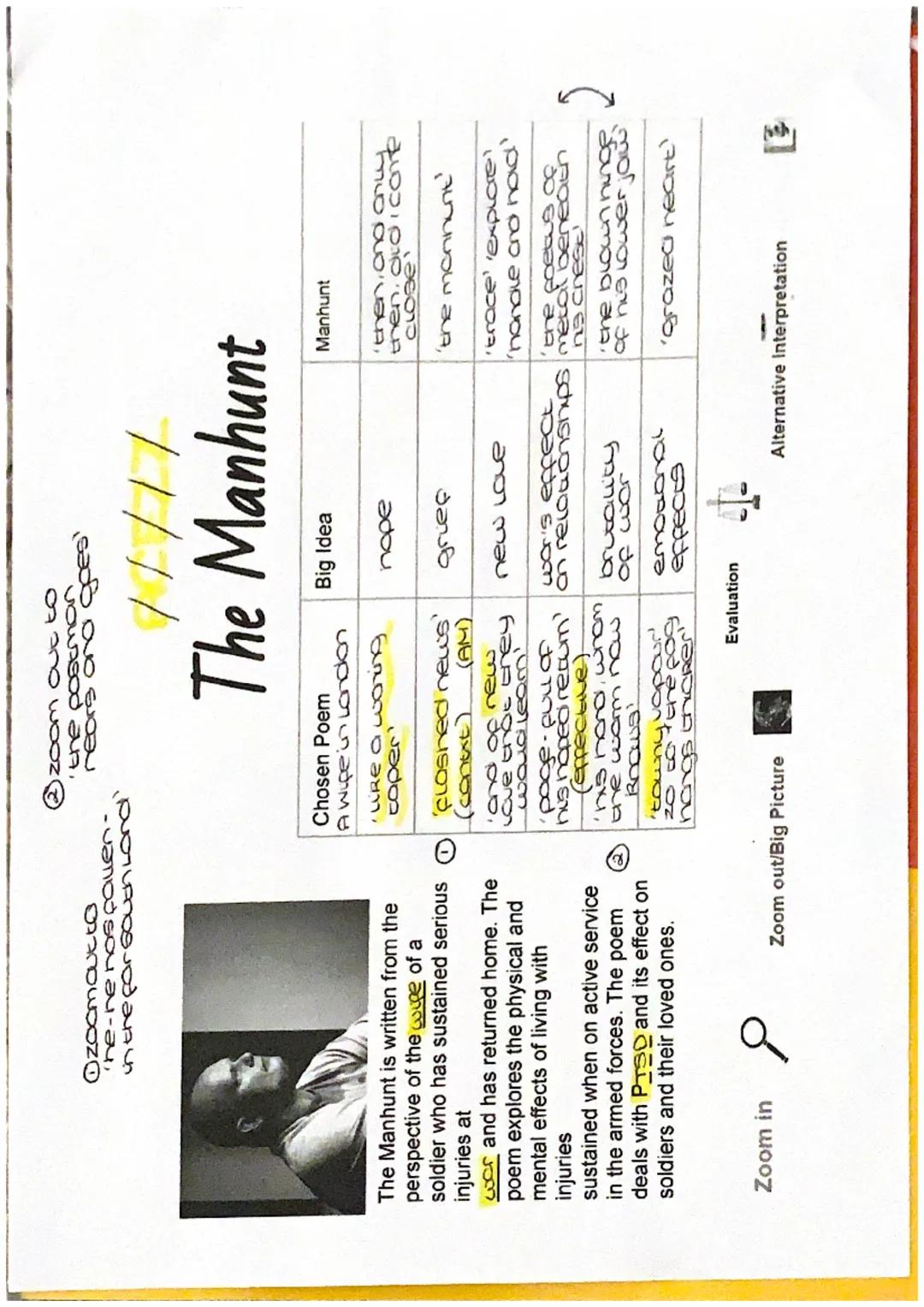 WJEC Eduqas GCSE Poetry Anthology
taper-athin concle 1-The Tragedy
used to ught camps.
ciaj woning going
at, simile, wight
brings hope. Ligh